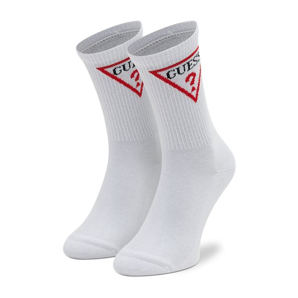 Guess Ženske visoke nogavice Guess Ellen Sport Socks V2GZ00 ZZ00I r.OS Bela