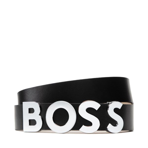 Boss Ženski pas Boss Bold Belt 3,5Cm 50470631 10199089 01 Črna