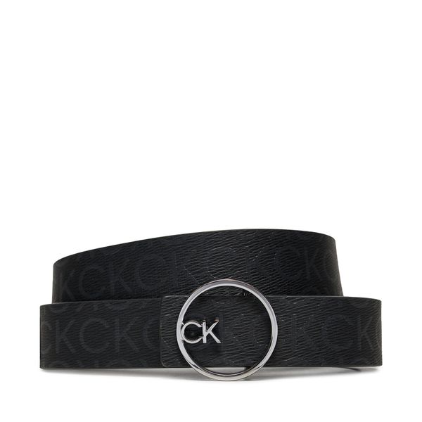 Calvin Klein Ženski pas Calvin Klein Ck Buckle Reversible Belt 3Cm K60K612359 Črna