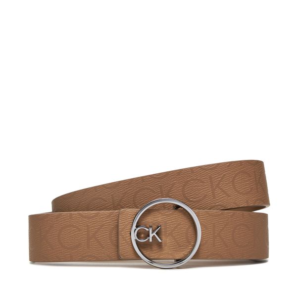 Calvin Klein Ženski pas Calvin Klein Ck Buckle Reversible Belt 3Cm K60K612359 Rjava
