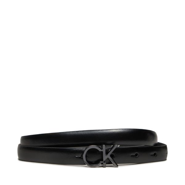 Calvin Klein Ženski pas Calvin Klein Ck Thin Belt 1.5Cm K60K612360 Črna