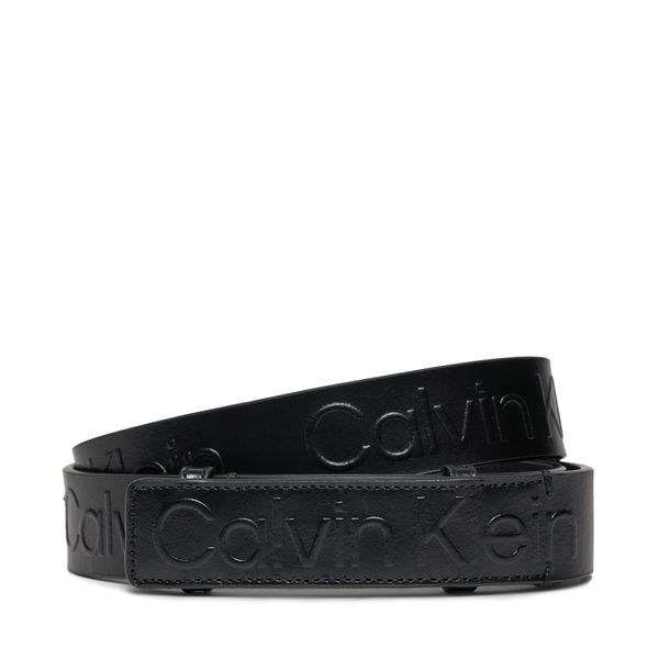 Calvin Klein Ženski pas Calvin Klein Gracie Belt 30Mm K60K611583 Črna