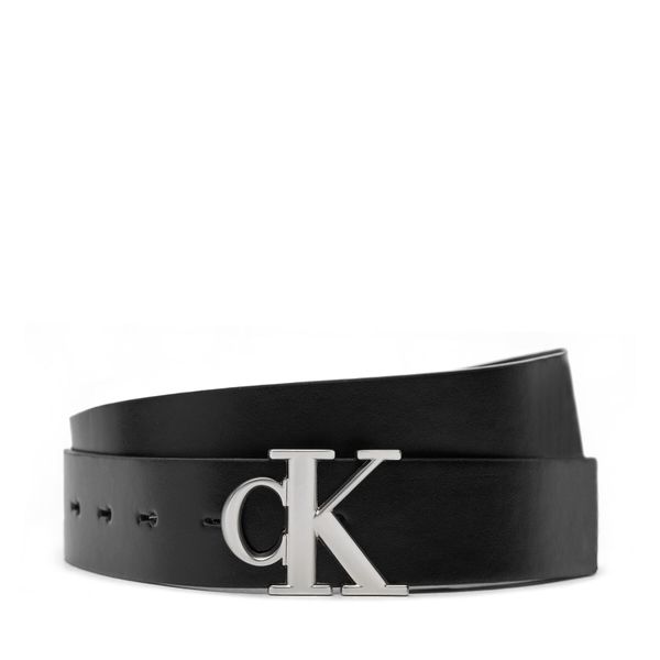 Calvin Klein Jeans Ženski pas Calvin Klein Jeans Mono Pl Rev Lthr Belt K60K612288 Črna