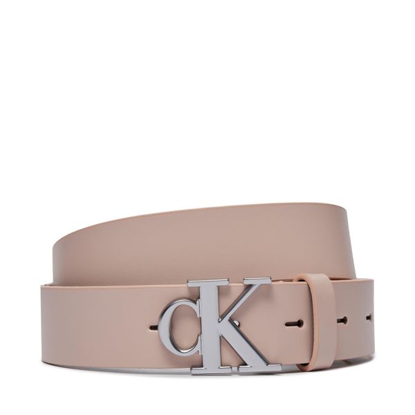 Calvin Klein Jeans Ženski pas Calvin Klein Jeans Round Mono Pl Lthr Belt 30Mm K60K611490 Roza