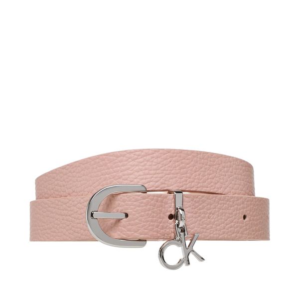 Calvin Klein Ženski pas Calvin Klein Re-Lock Charm Buckle 25Mm Pbl K60K608924 Roza