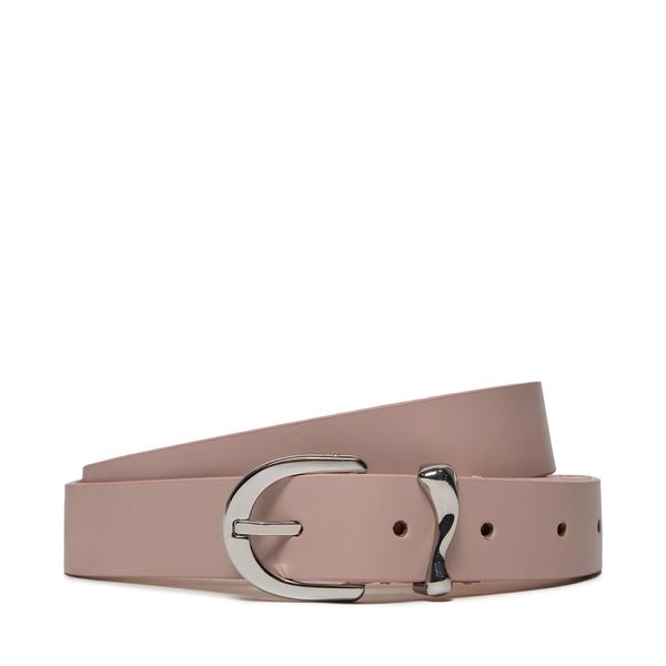 Calvin Klein Ženski pas Calvin Klein Round Organic Loop Belt 2.5 K60K611930 Roza