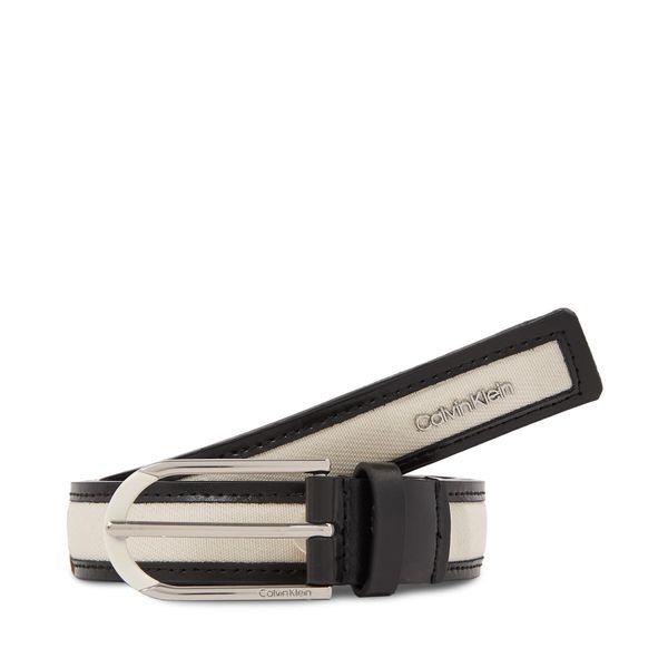 Calvin Klein Ženski pas Calvin Klein Summer Story Canvas 2.5 Belt K60K611996 Siva