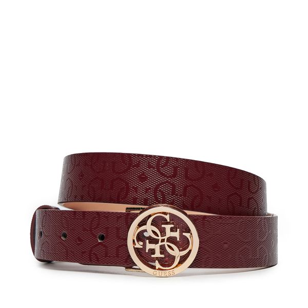 Guess Ženski pas Guess BW9177 P4430 Bordo rdeča