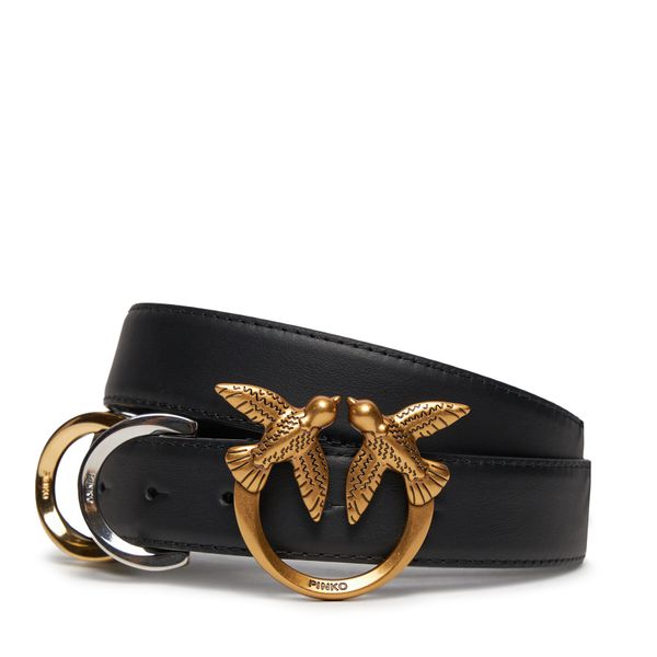 PINKO Ženski pas Pinko Cobain Belt H3 103419 A1UB Črna