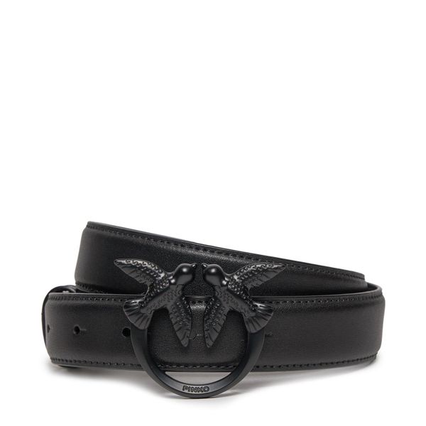 PINKO Ženski pas Pinko Love Berry H3 Belt. PE 24 PLT01 100125 A1K2 Črna