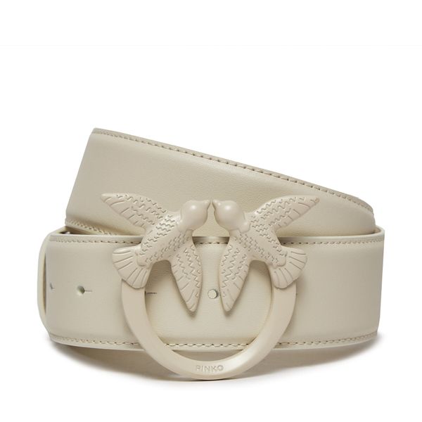 PINKO Ženski pas Pinko Love Berry H4 Belt. PE 24 PLT01 100120 A1K2 Bela