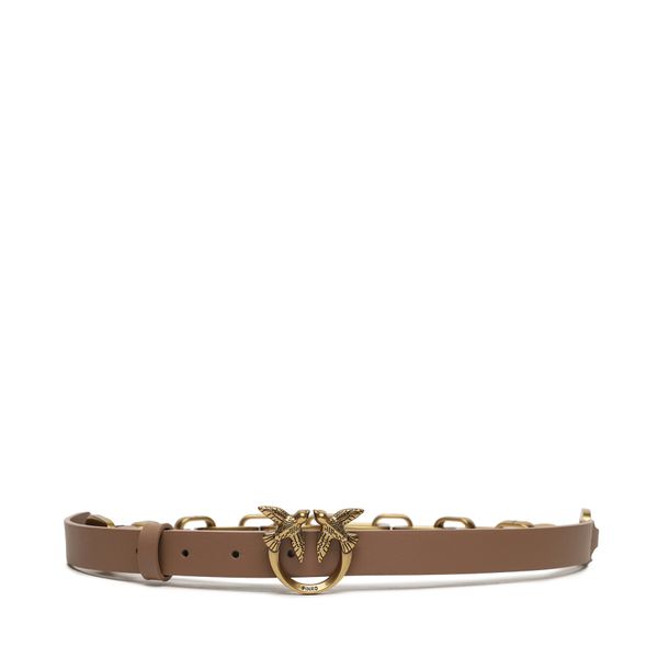 PINKO Ženski pas Pinko Love Day Macro Chain H2 Belt AI 23-24 PLT01 100139 A0F1 Rjava