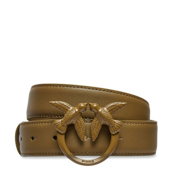 PINKO Ženski pas Pinko Lover Berry H3 Belt AI 24-25 PLT01 100125 A1K2 Khaki