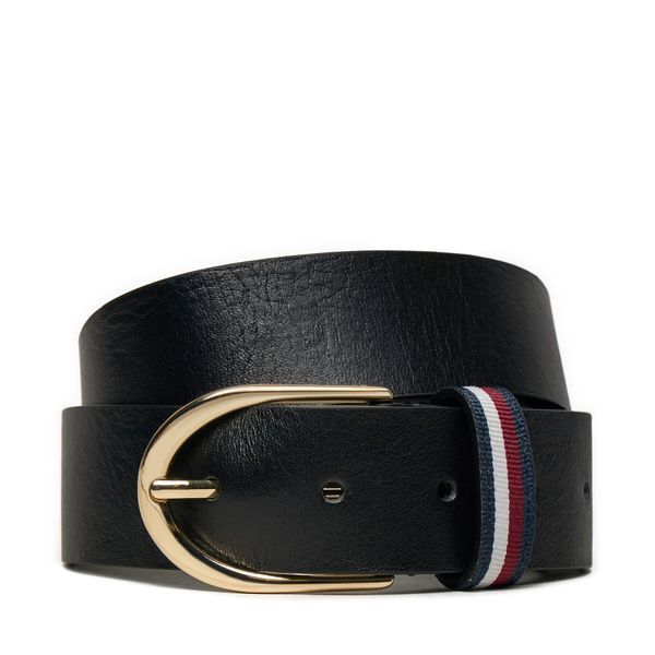 Tommy Hilfiger Ženski pas Tommy Hilfiger AW0AW16596 Črna