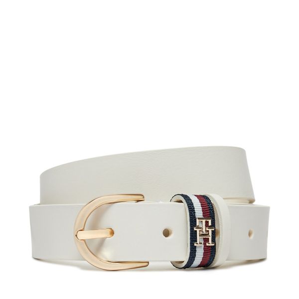 Tommy Hilfiger Ženski pas Tommy Hilfiger Essential Effortless AW0AW16612 Écru