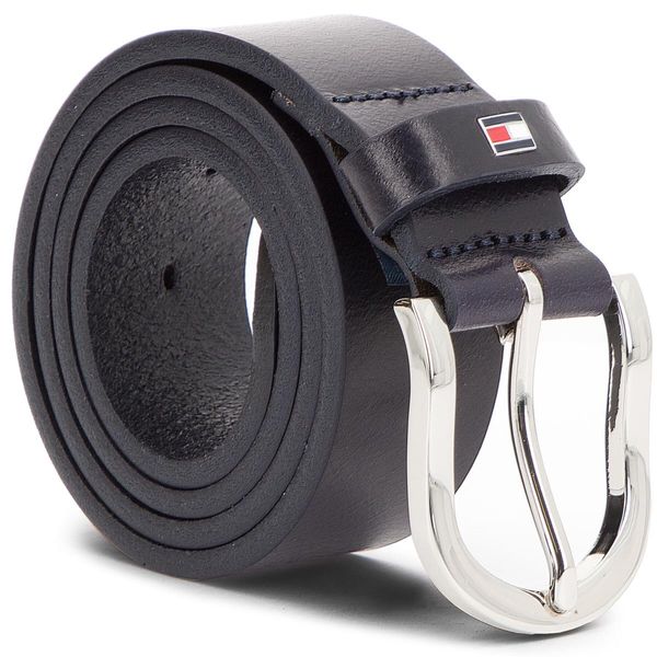 Tommy Hilfiger Ženski pas Tommy Hilfiger New Danny Belt WW0WW11590 70 Mornarsko modra