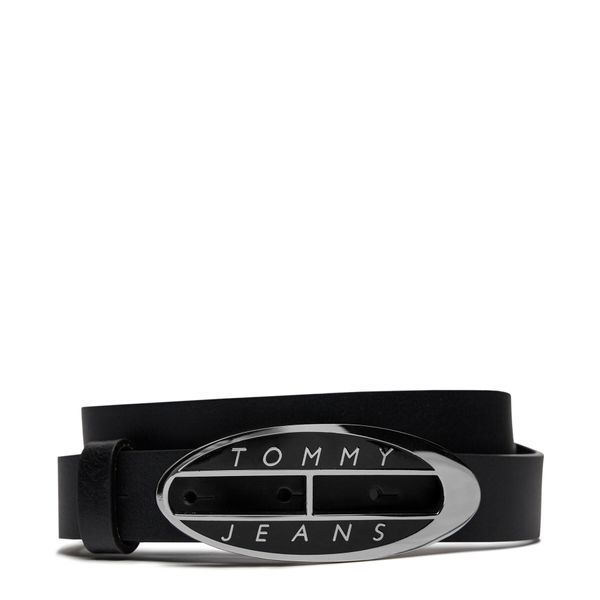 Tommy Jeans Ženski pas Tommy Jeans Tjw Origin Belt AW0AW15840 Črna