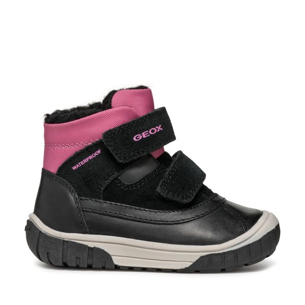 Geox Zimski škornji Geox B Omar Girl Wpf B462LC 022FU C0922 S Črna