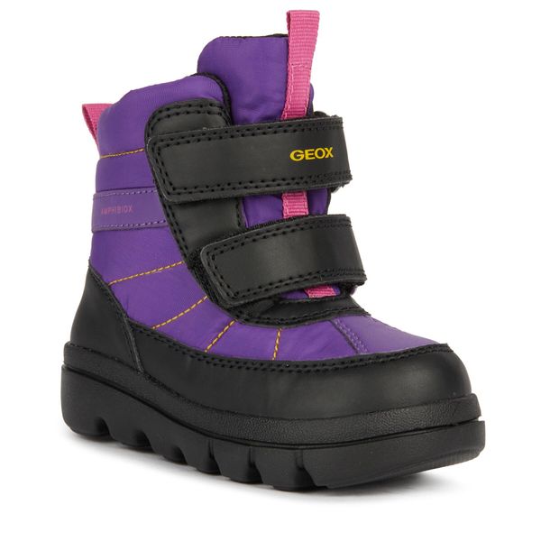 Geox Zimski škornji Geox B Willaboom Girl B A B365AE 0FU54 C8227 S Purple/Black