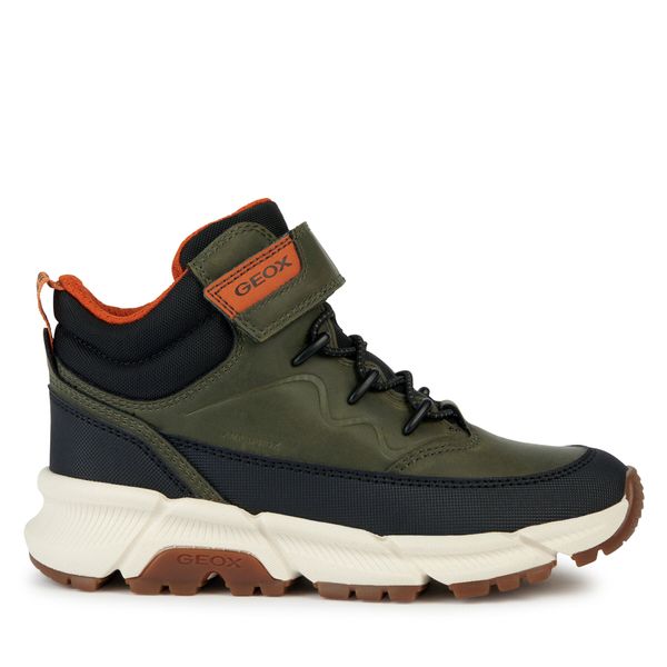 Geox Zimski škornji Geox J Flexyper Plus Boy J36LCG 0MEFU C0623 M Khaki