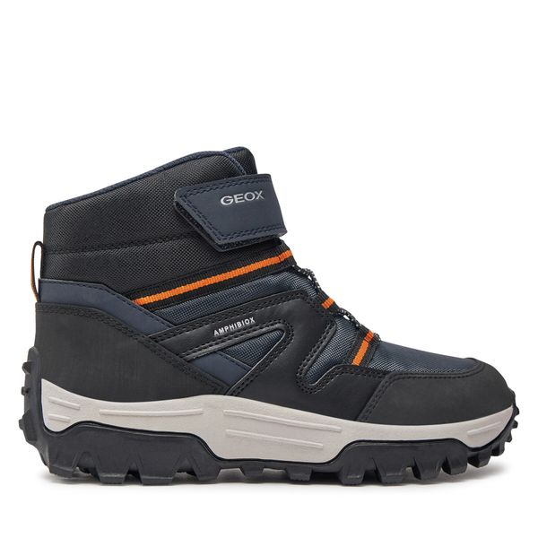 Geox Zimski škornji Geox J Himalaya Boy B Abx J46FRD 050FU C0045 D Mornarsko modra