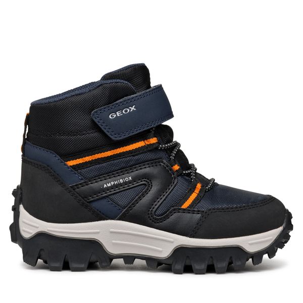 Geox Zimski škornji Geox J Himalaya Boy B Abx J46FRD 050FU C0045 M Mornarsko modra