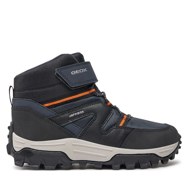 Geox Zimski škornji Geox J Himalaya Boy B Abx J46FRD 050FU C0045 S Mornarsko modra