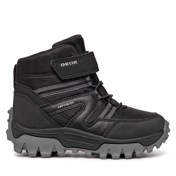 Geox Zimski škornji Geox J Himalaya Boy B Abx J46FRD 050FU C9999 M Črna