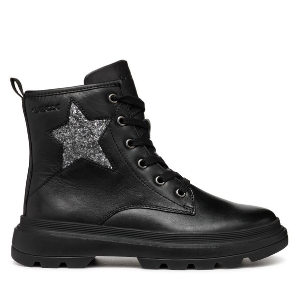 Geox Zimski škornji Geox J Kiddartah Girl J46MGA 085EW C9244 S Črna