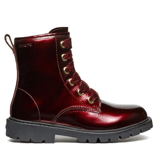 Geox Zimski škornji Geox J Shaylax Girl J46EXA 00067 C7005 D Bordo rdeča