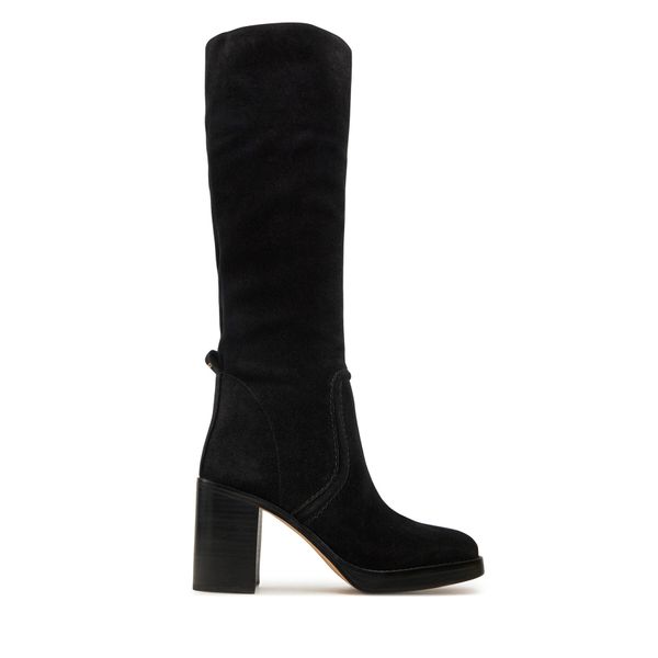 MICHAEL Michael Kors Zimski škornji MICHAEL Michael Kors Hayden Suede Boot 40F4HYMB5S Črna