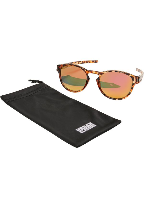 Urban Classics 106 Sunglasses UC brown leo/orange