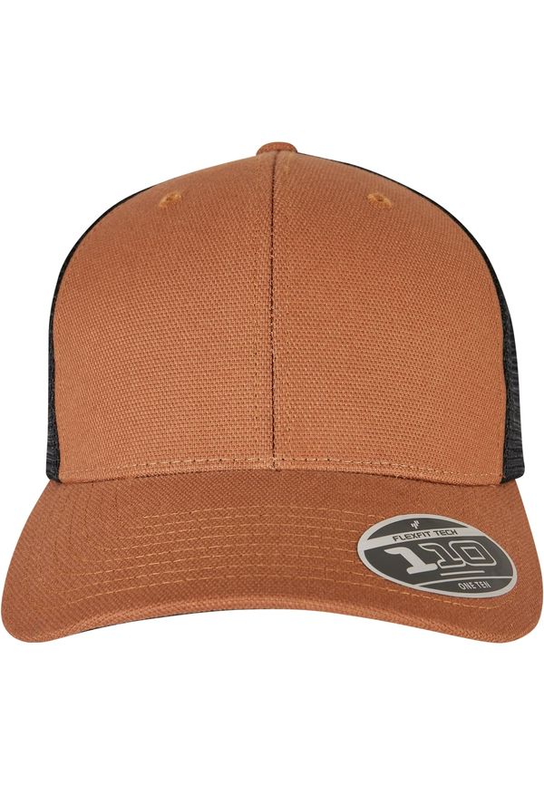 Flexfit 110 Structured Canvas Trucker Caramel/Black