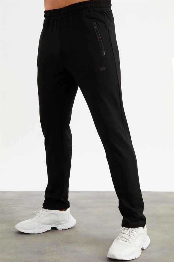 dewberry 17793 Dewberry Mens Sweatpants-BLACK