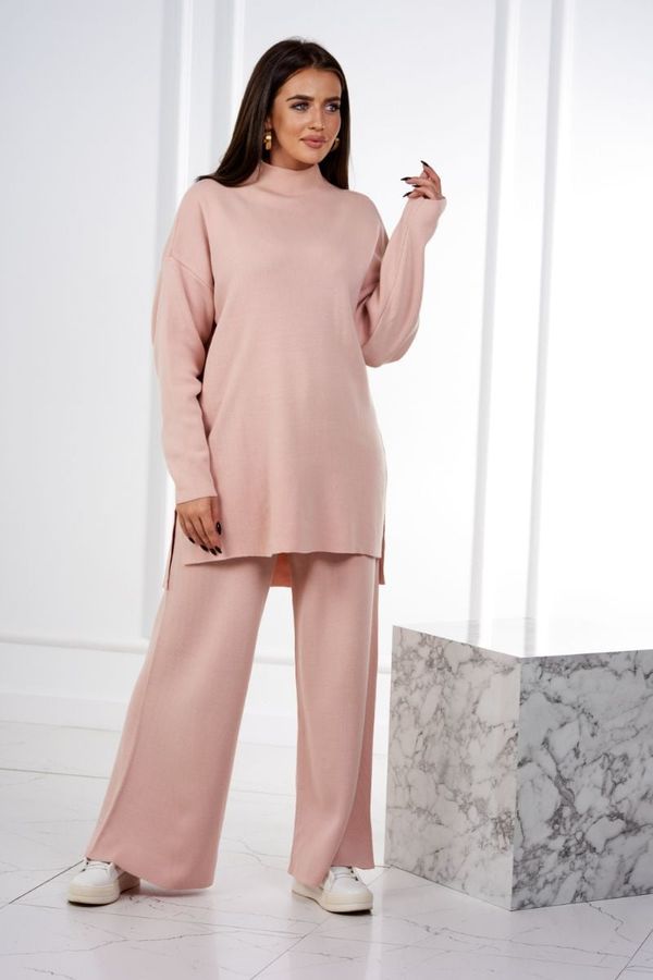 Kesi 2-piece sweater set powder pink