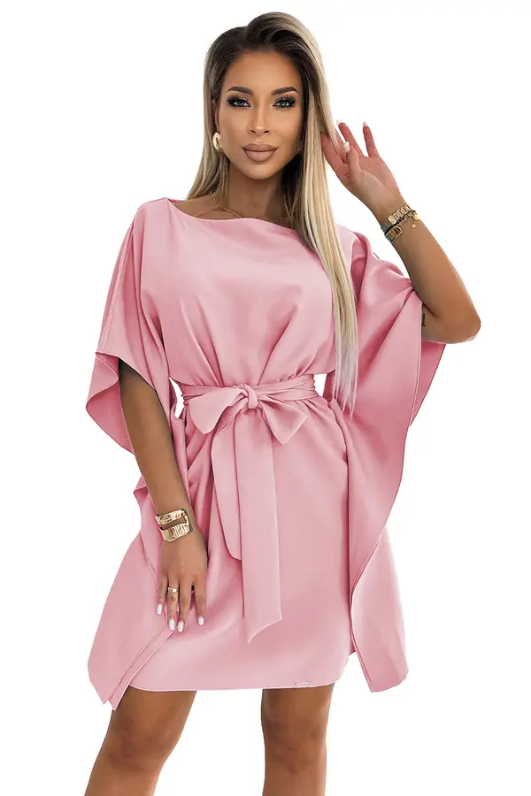 NUMOCO 287-32 SOFIA Butterfly dress - dirty pink
