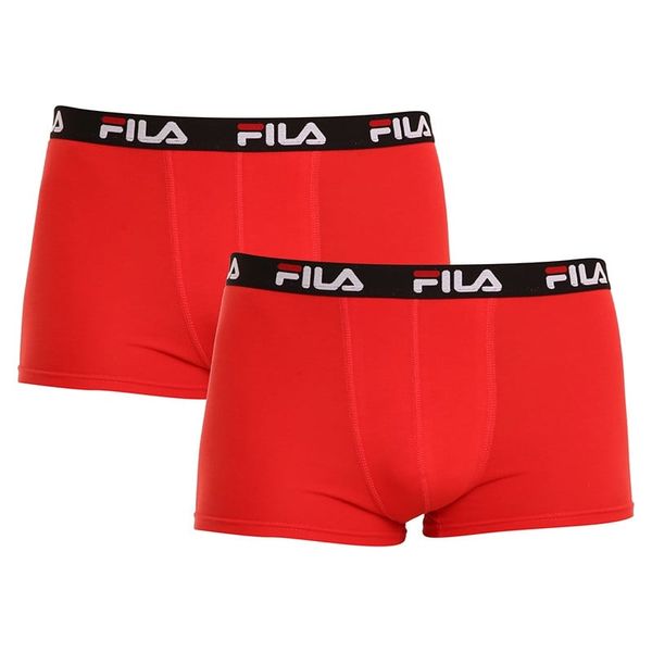 Fila 2PACK men's boxers Fila red