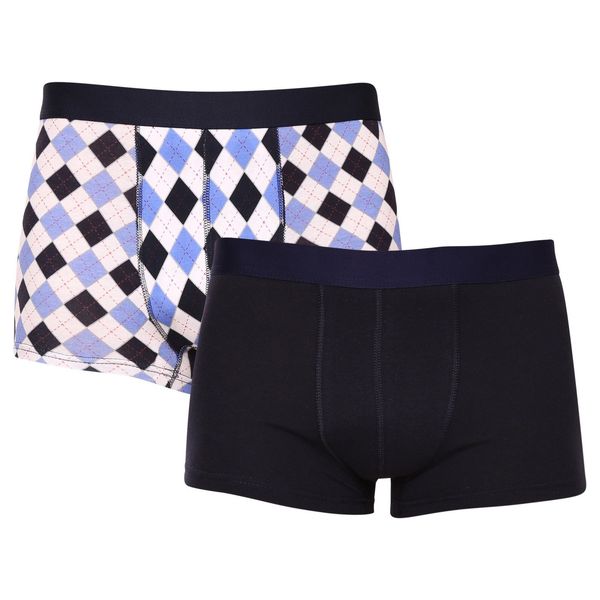 Molvy 2PACK Mens Shorts Molvy multicolor