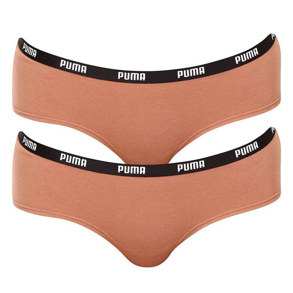 Puma 2PACK women's panties Puma brown