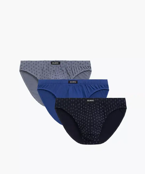 Atlantic 3-PACK Men's Sport Briefs