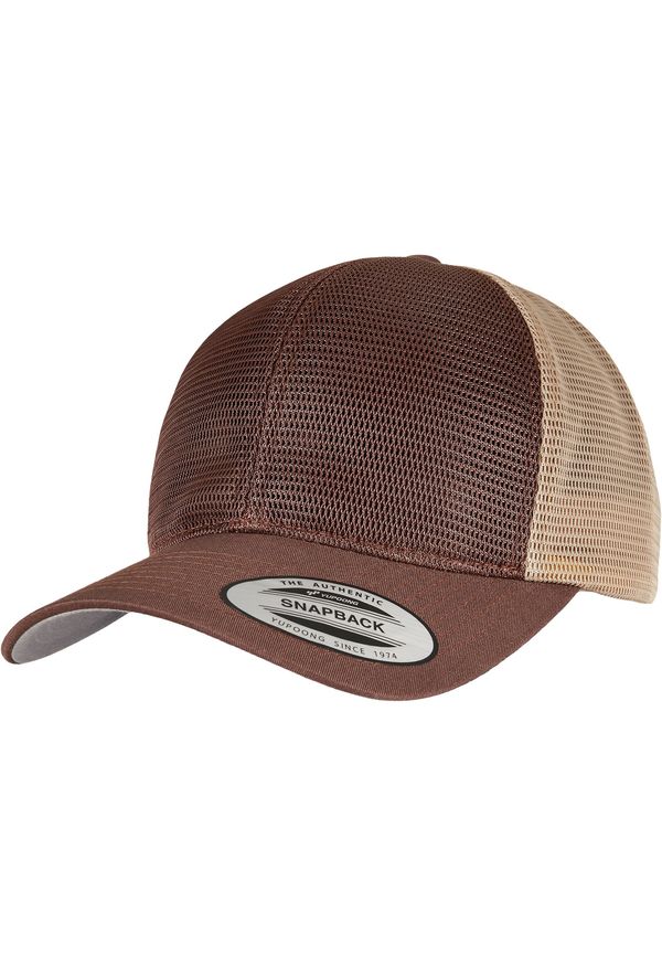 Flexfit 360° Omnimesh 2-Tone Cap Brown/Khaki