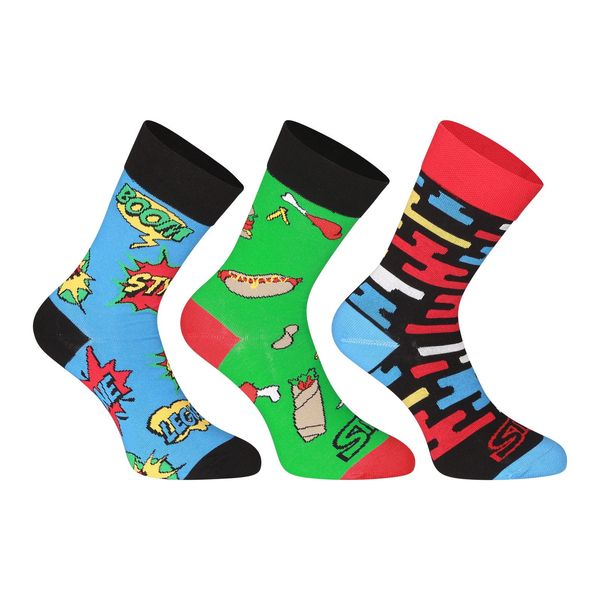 STYX 3PACK Cheerful Styx High Socks Multicolored