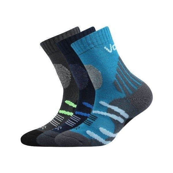 Voxx 3PACK Kids socks Voxx multicolor