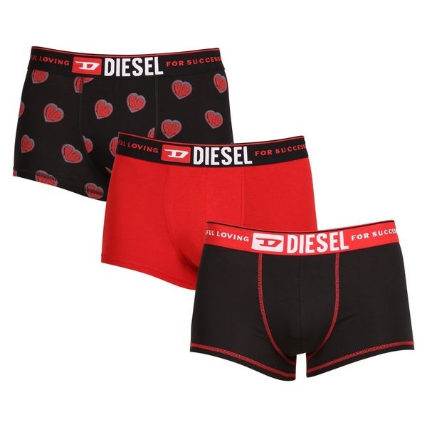 Diesel 3PACK Mens Boxers Diesel Multicolor