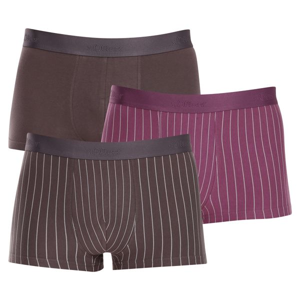 S Oliver 3PACK men's boxers S.Oliver multicolor