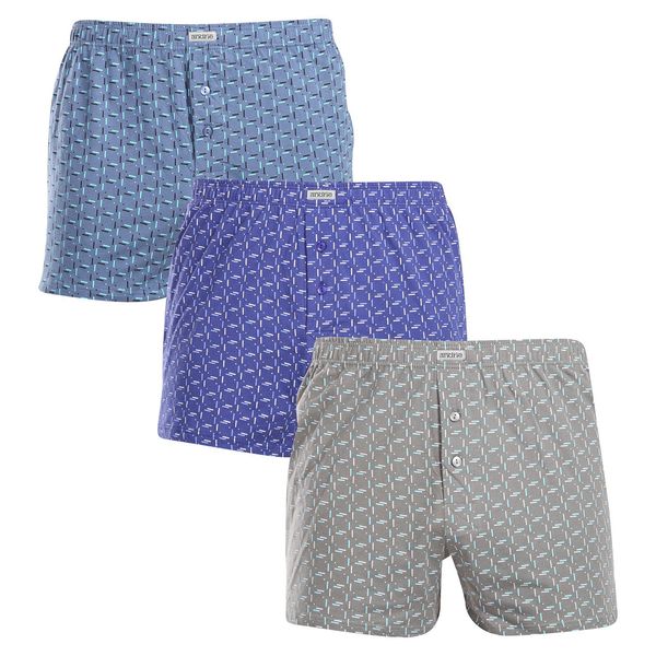 Andrie 3PACK men's briefs Andrie multicolored