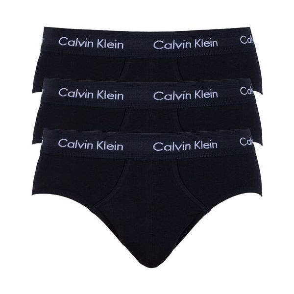 Calvin Klein 3PACK men's briefs Calvin Klein black