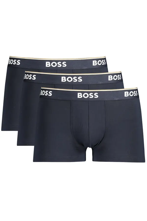 Boss 3PACK moških boksaric Hugo Boss temno modre barve