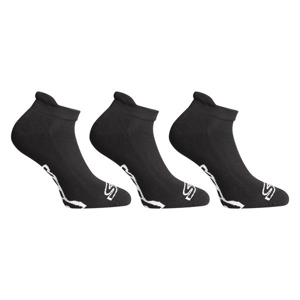 STYX 3PACK Styx low black socks