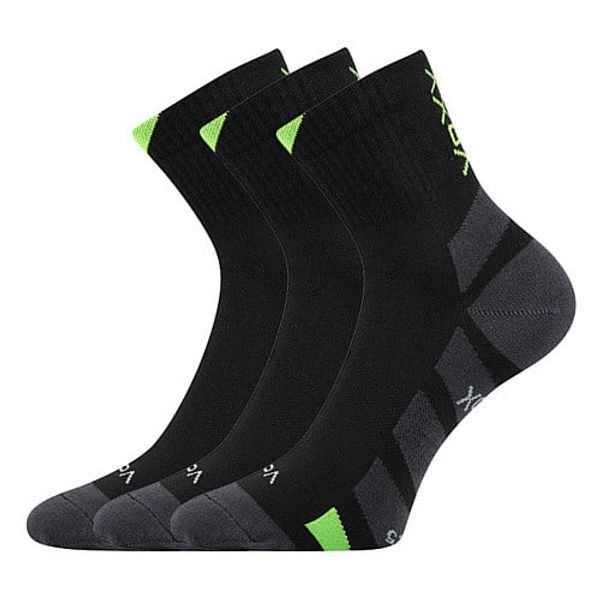 Voxx 3PACK VoXX black socks